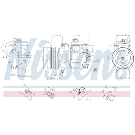 Nissen Compressor, 890632 890632